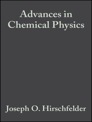 cover image of Advances in Chemical Physics, Intermolecular Forces